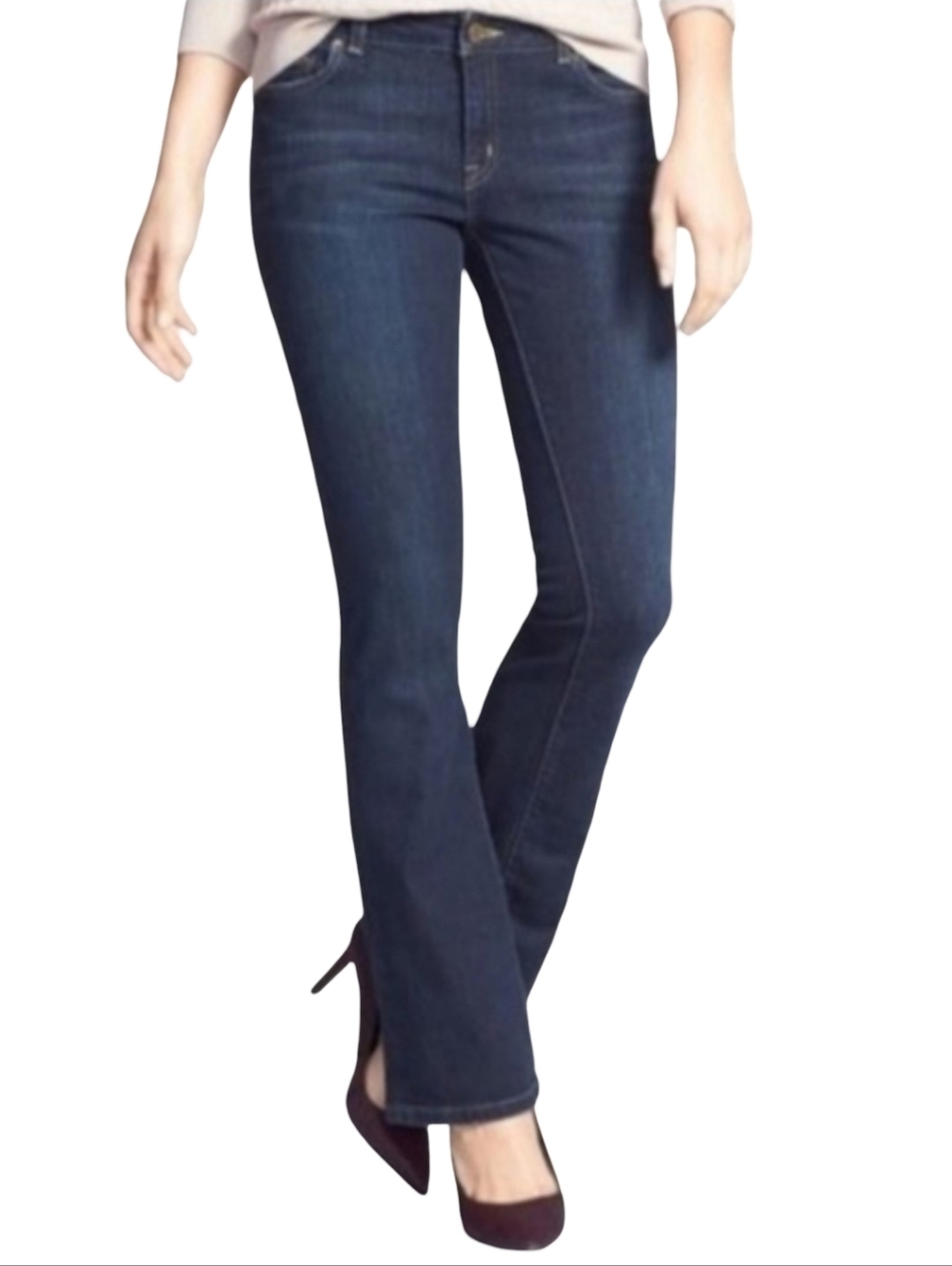 Michael Kors Flare Bootcut Stretchy Jeans Designer Denim Stretch Boot Flares 4